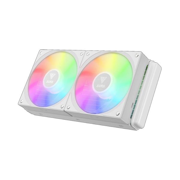 Tản nhiệt nước AIO Gamdias AURA GL240 V2 ARGB Trắng