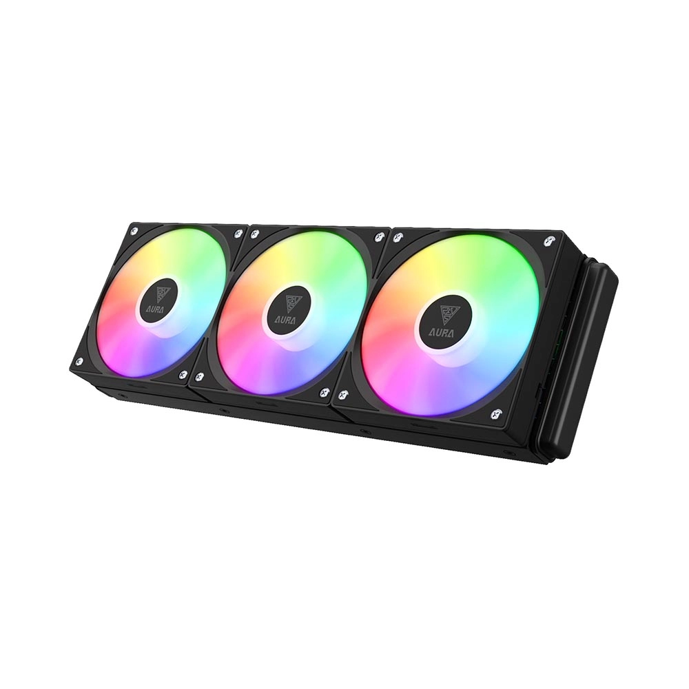 Fan và radiator Gamdias AURA GL360 V2 ARGB Đen Fan và radiator Gamdias AURA GL360 V2 ARGB Đen