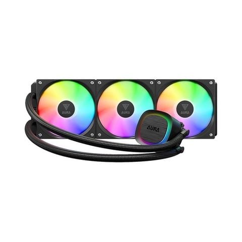 Tản nhiệt nước AIO Gamdias AURA GL360 V2 ARGB Đen