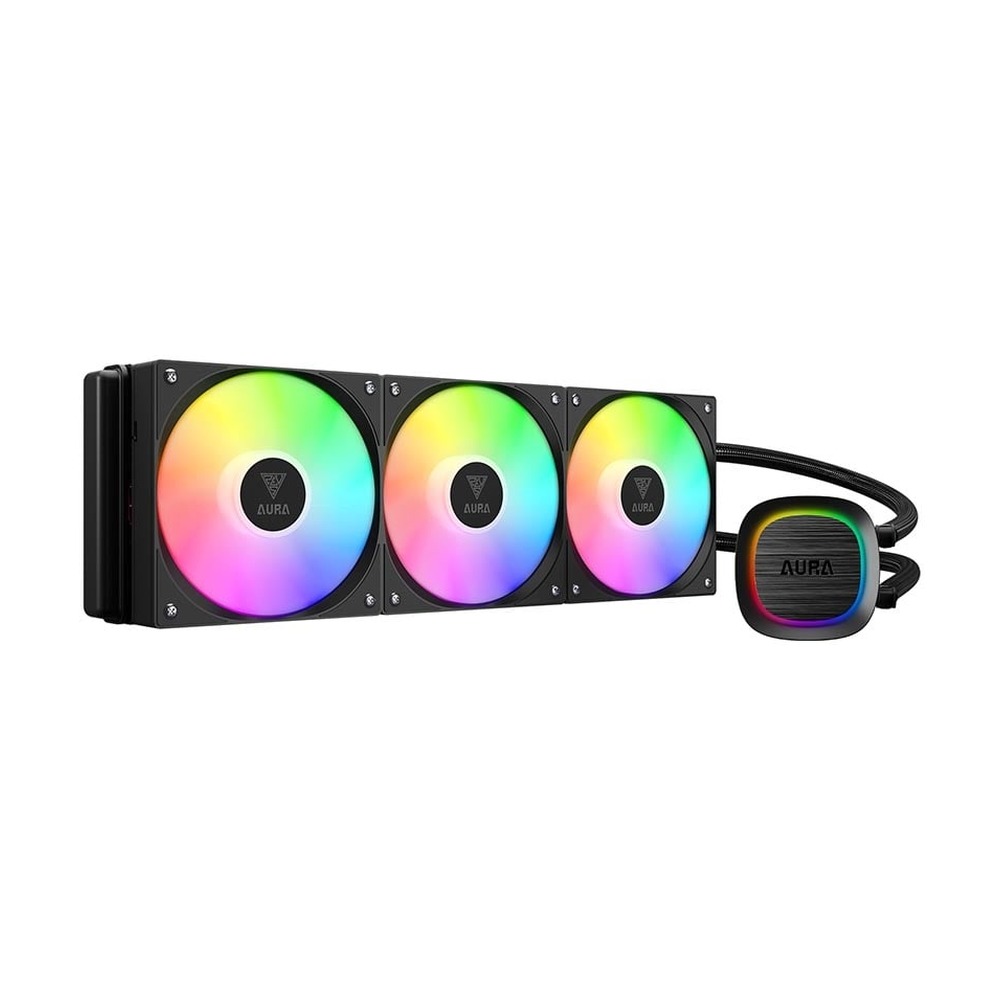 Tản nhiệt nước AIO Gamdias AURA GL360 V2 ARGB Đen