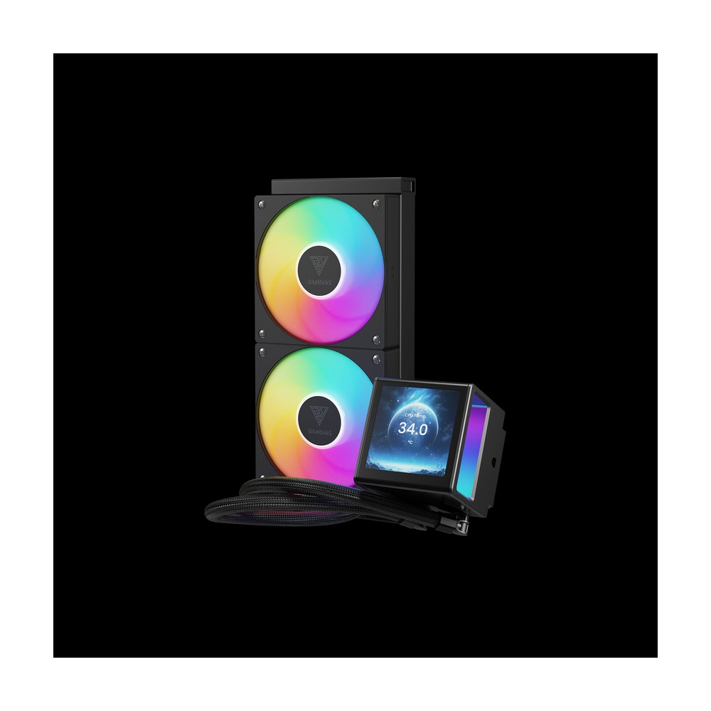 Tản nhiệt nước AIO Gamdias CHIONE P5-240 Đen