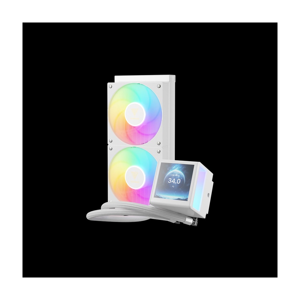 Tản Nhiệt Nước AIO Gamdias Chione P5-240 Trắng