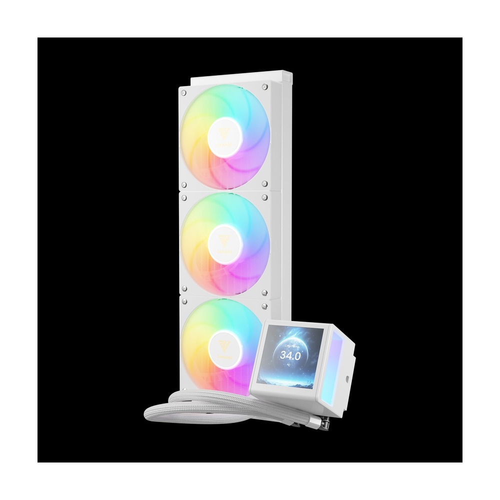 Tản nhiệt nước AIO Gamdias CHIONE P5-360 Trắng