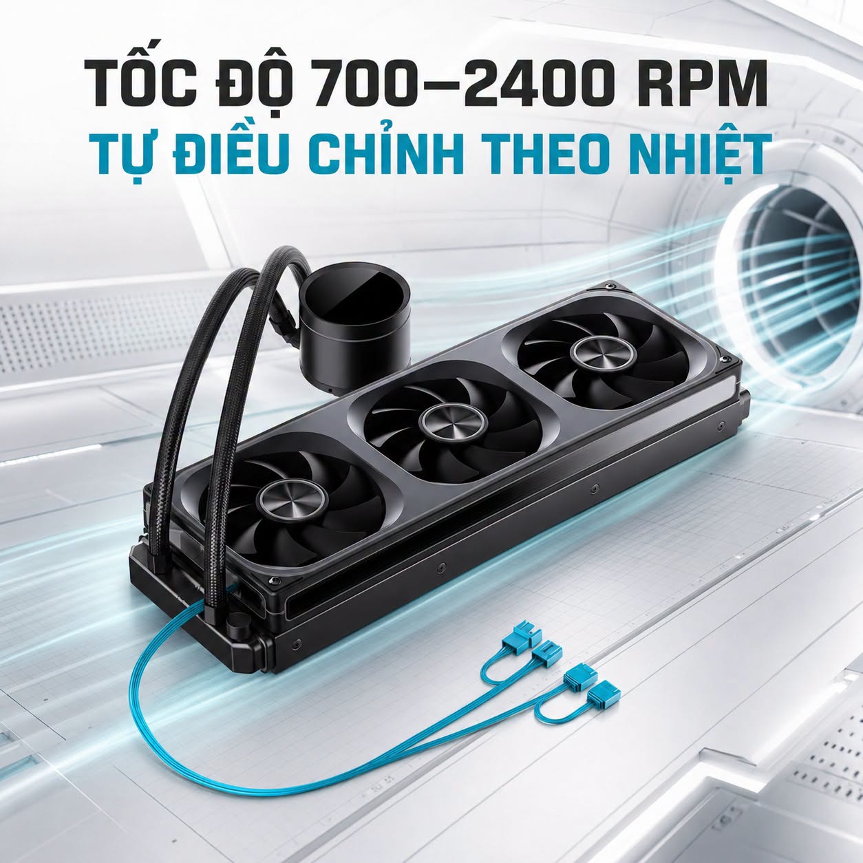 Tản nhiệt nước AIO Jonsbo TH-360 ARGB Đen