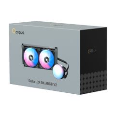 Tản nhiệt nước AIO Ocypus Delta L24 BK ARGB V2 Đen