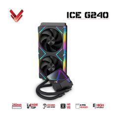 Tản Nhiệt Nước AIO VSP ICE G240 Đen
