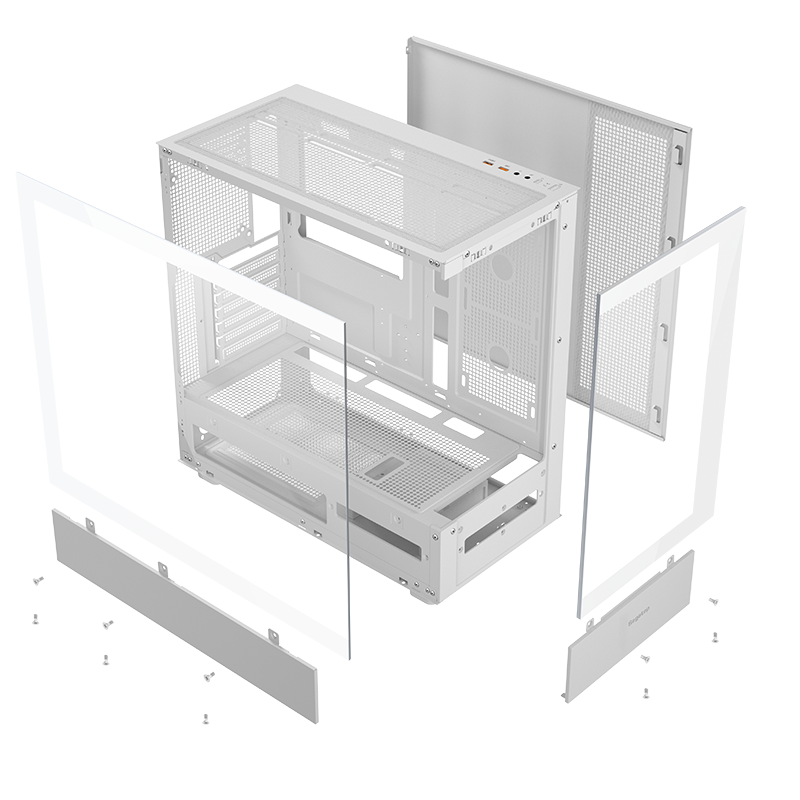 Vỏ Case SEGOTEP ENDURA PRO+ E-ATX/ATX/mATX Trắng