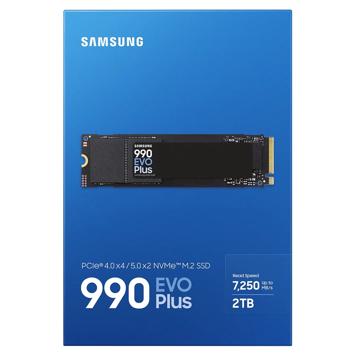 Ổ cứng SSD Samsung 990 EVO Plus 2TB PCIE GEN 4.0 X4 NVMe (R 7250/W 6300)