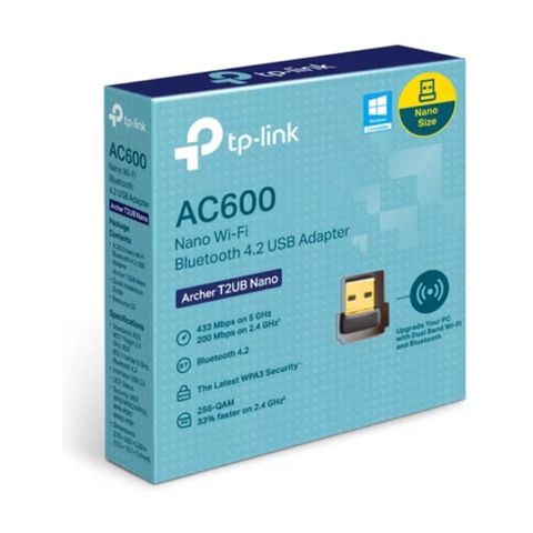 TP-link Archer T2UB AC600 – USB WiFi Nano Bluetooth 4.2