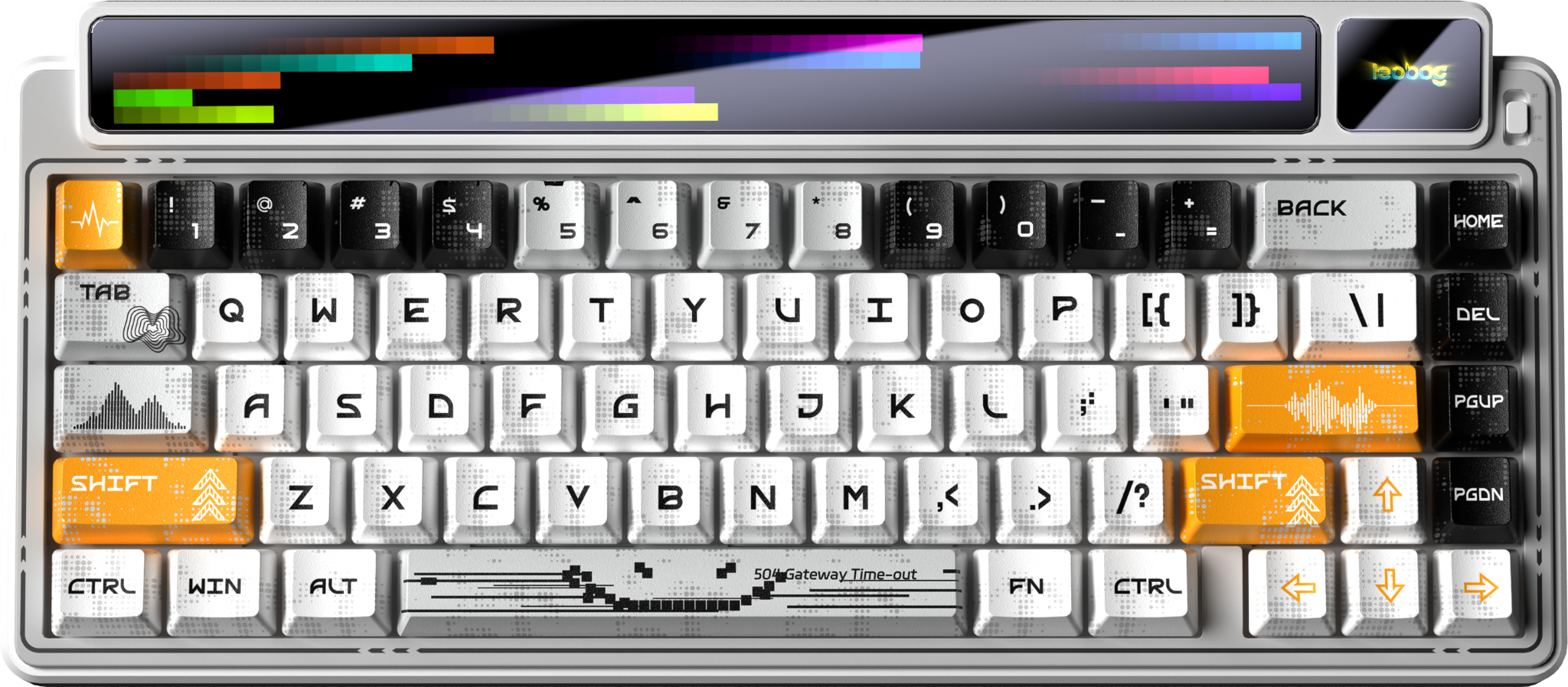 Phím Cơ Leobog AMG65 (Jadeite Switch Trắng) Không Dây