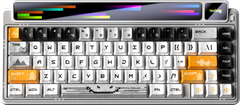 Phím Cơ Leobog AMG65 (Jadeite Switch Trắng) Không Dây