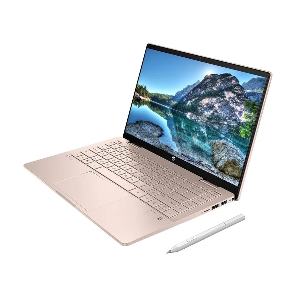 Laptop HP Pavilion X360 14-ek1049TU 80R27PA (Intel Core i5-1335U | 16GB | 512GB | Intel Iris Xe | 14 inch FHD | Cảm ứng | Win 11 | Vàng)