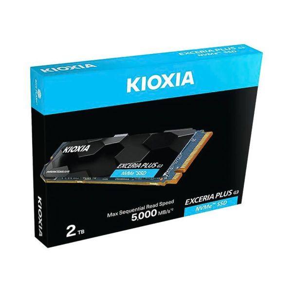 Ổ cứng SSD Kioxia EXCERIA PLUS G3 2TB NVMe Gen 4x4 LSD10Z002TG8