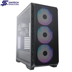 Vỏ Case Montech Air 903 Max E-ATX/ATX/M-ATX/ITX Đen Kèm Fan