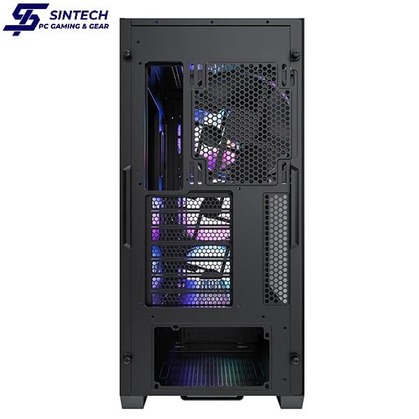 Vỏ Case Montech Air 903 Max E-ATX/ATX/M-ATX/ITX Đen Kèm Fan