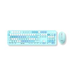 Combo Bàn Phím Chuột Aula AC306 (Xanh Dương) Không Dây