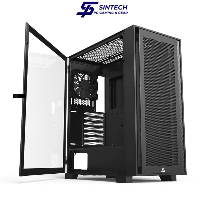 Vỏ Case Montech AIR 1000 Lite ATX/M-ATX/ITX Đen