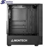 Vỏ Case Montech X2 MESH ATX/M-ATX/ITX Đen Kèm Fan