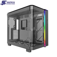 Vỏ Case Montech King 95 ATX/M-ATX/ITX Đen Kèm sẵn 6 Fan ARGB