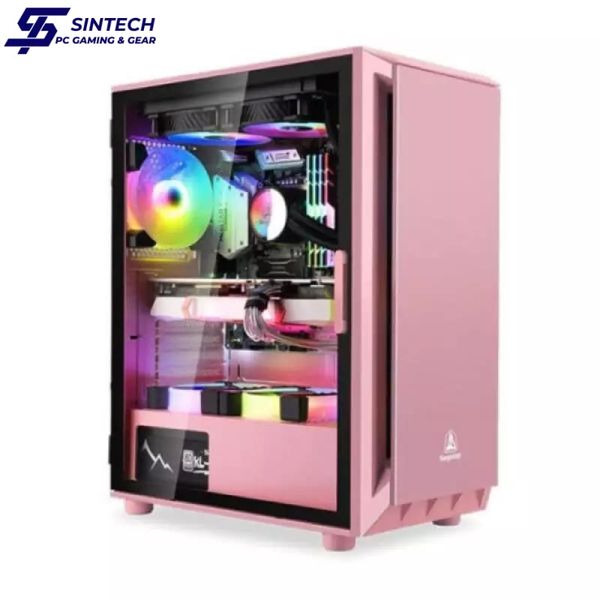 Vỏ Case SEGOTEP GANK 5 ATX/M-ATX/ITX Hồng