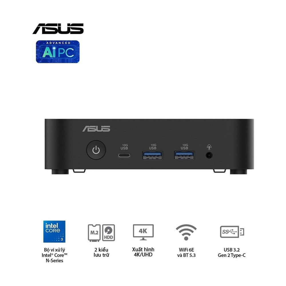 PC Mini ASUS NUC 14 Essential RNUC14MNK9700000 INTEL CORE N97 DDR5/WIFI6/NO-OS