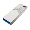 USB Netac UM1 64GB Pearl Nickel (USB 3.2, Flash Drive, 150MB/s)