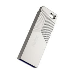 USB Netac UM1 64GB Pearl Nickel (USB 3.2, Flash Drive, 150MB/s)