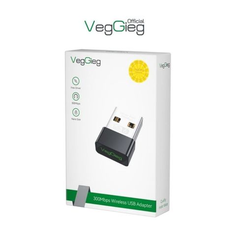 USB WiFi VEGGIEG V-K300M 2.4GHz 300Mbps