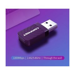 USB THU WIFI COMFAST CF-812AC 1300Mbps (2.4Ghz/5Ghz) Chính Hãng