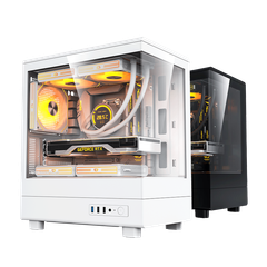 Vỏ Case DARKFLASH DB330M M-ATX Đen GLASS