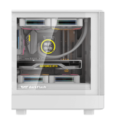 Vỏ Case DARKFLASH DB330M M-ATX Trắng MESH