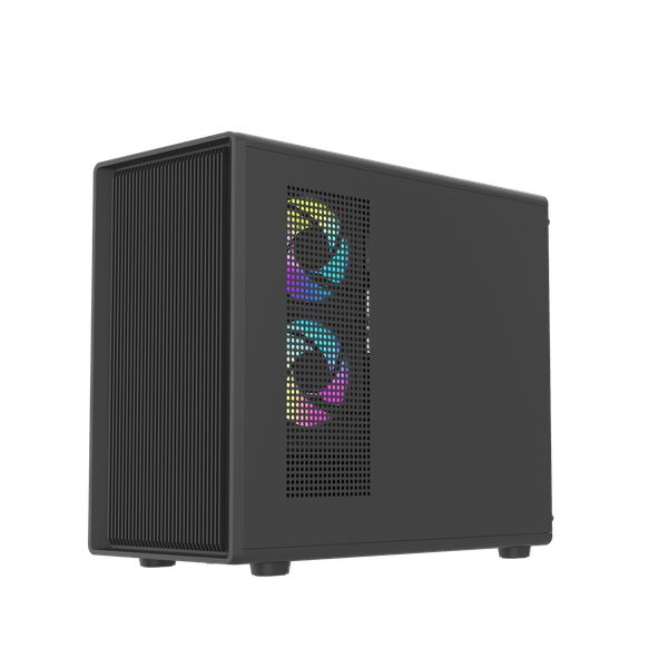 Vỏ Case DARKFLASH DB460M Đen Sẵn 4Fan