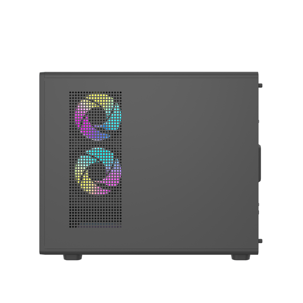 Vỏ Case DARKFLASH DB460M Đen Sẵn 4Fan