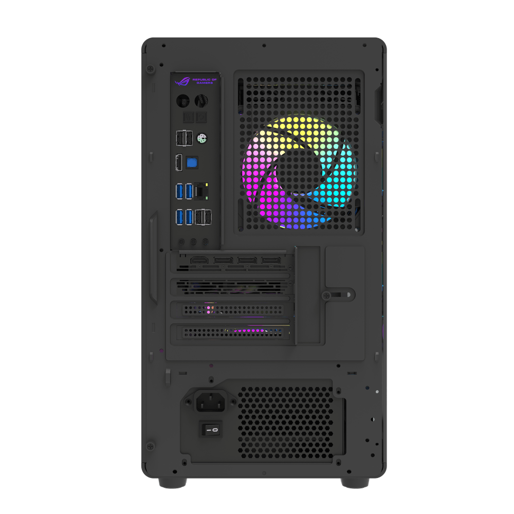 Vỏ Case DARKFLASH DB460M Đen Sẵn 4Fan