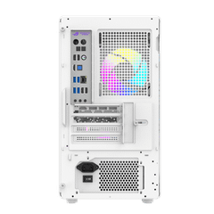 Vỏ Case DARKFLASH DB460M Trắng Sẵn 4Fan