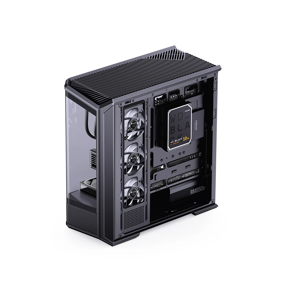 Vỏ case Jonsbo D400 ATX Đen