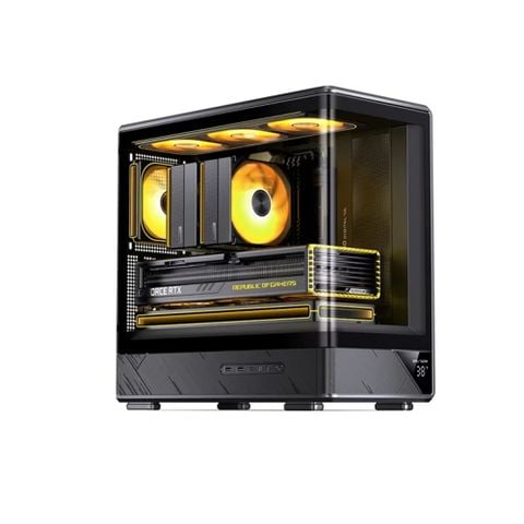 VỎ CASE JONSBO M-ATX D200 Đen