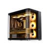 VỎ CASE JONSBO TK-2 BLACK ATX ( MID TOWER, MÀU ĐEN, KÍNH CONG)