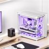 VỎ CASE JONSBO TK-2 WHITE ATX (MID TOWER, MÀU TRẮNG, KÍNH CONG)