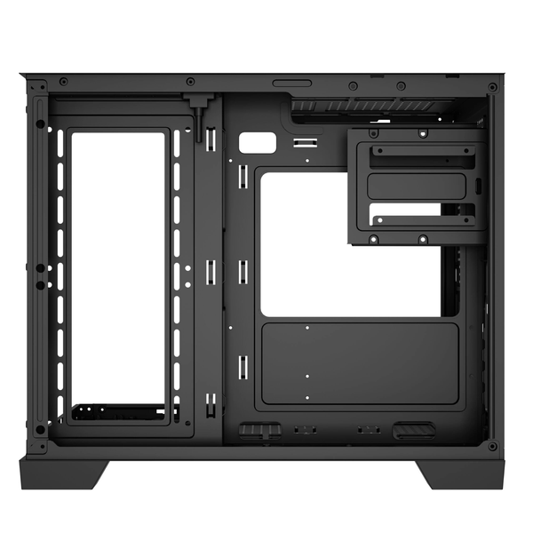 Vỏ Case MAGIC GM-06L PRO M-ATX, SẴN DẢI LED RGB OR ARGB Đen