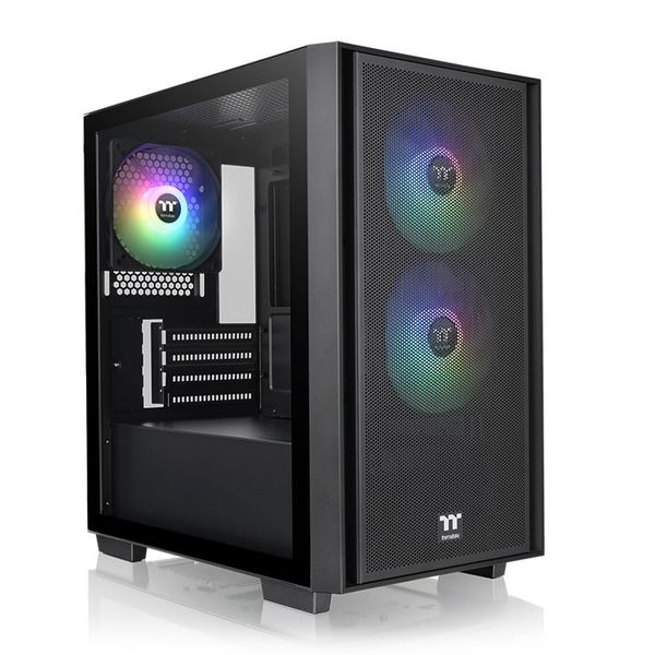 Vỏ Case Thermaltake VERSA H16 TG ARGB mATX/ITX Đen