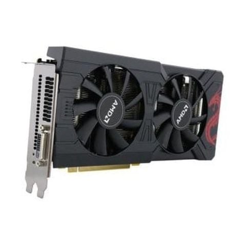 Card màn hình PowerColor RX 570 4GB Red Dragon 2 Fan Cũ