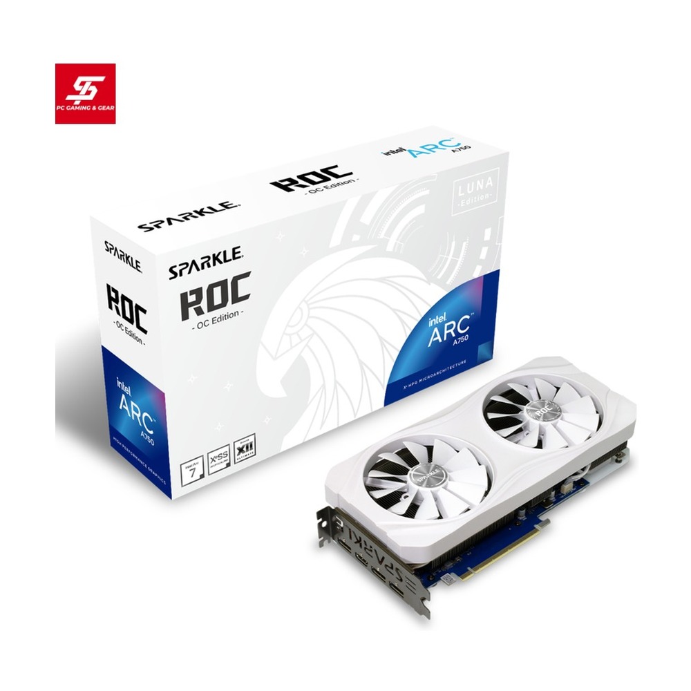 VGA SPARKLE Arc A750 ROC Luna OC 8GB GDDR6