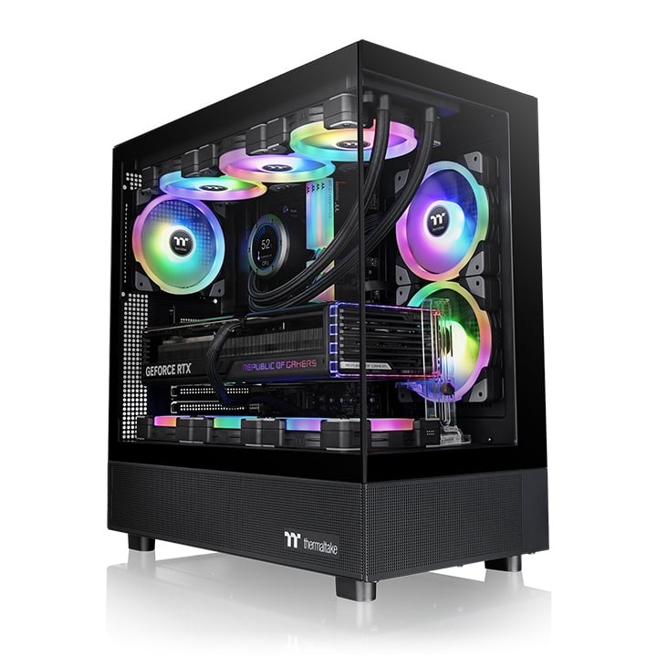 Vỏ Case Thermaltake View 270 TG V2 ARGB Đen Vỏ Case Thermaltake View 270 TG V2 ARGB ATX mATX ITX Đen