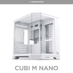 Vỏ Case Xigmatek Cubi M Nano Artic Đen