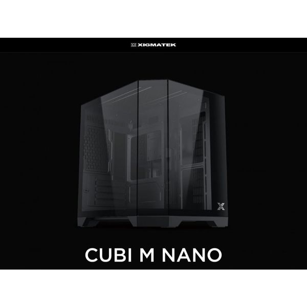 Vỏ Case Xigmatek Cubi M Nano Artic Đen