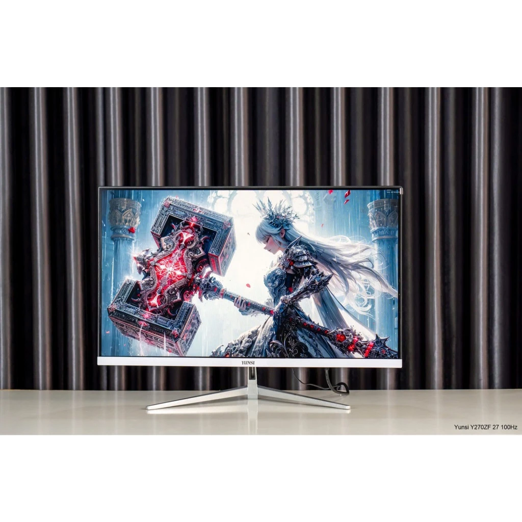 Màn hình YUNSI Y270GW2K (27 inch, QHD, 100Hz, 1ms) Trắng