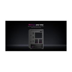 Vỏ Case 1STPLAYER H6 ATX/M-ATX Đen
