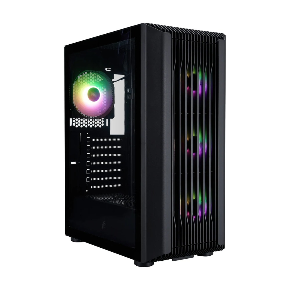 Vỏ Case 1STPLAYER H6 ATX/M-ATX Đen