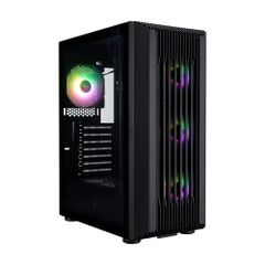 Vỏ Case 1STPLAYER H6 ATX/M-ATX Đen